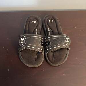 Under Armour Women's Slides UA W Ignite‎ VIII 1287319-001 Black New